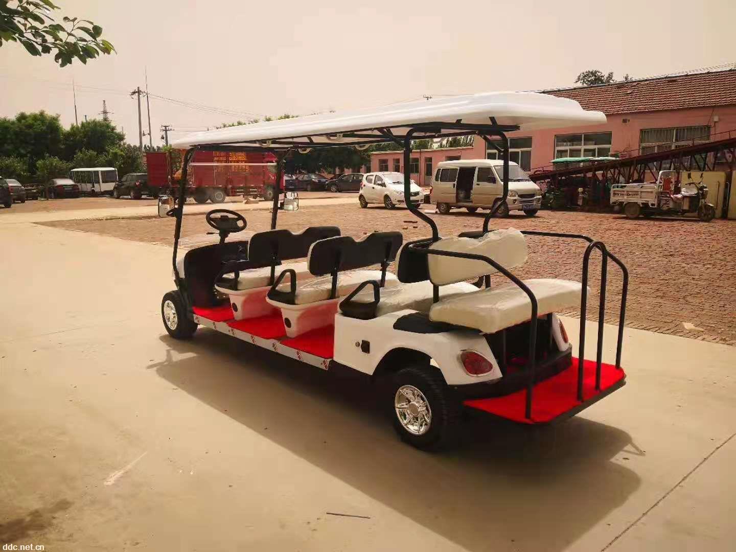 电动看房车机场摆渡车，景区游览观光车